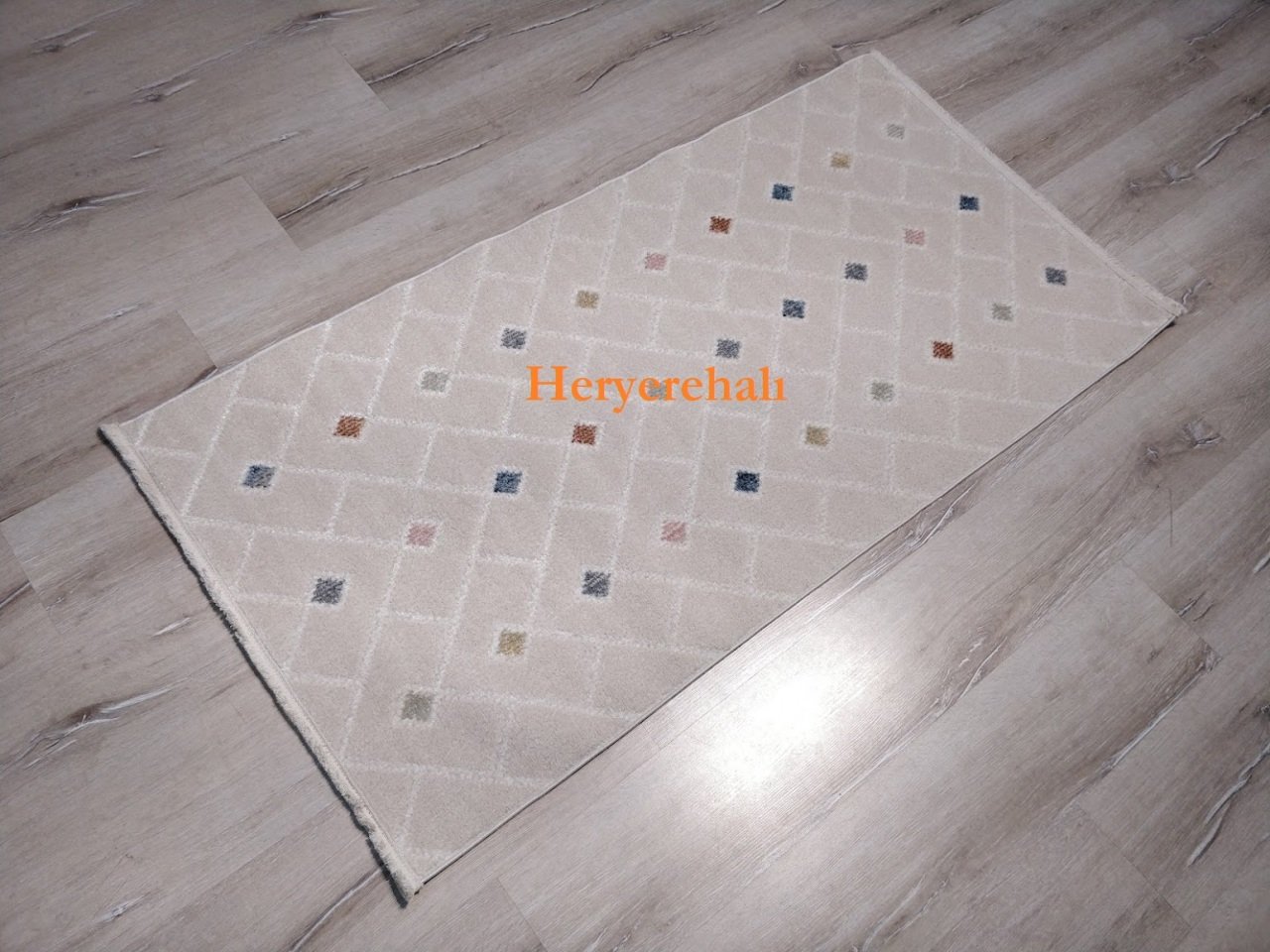 Eko Halı Tarus TRS 04 Cream 80X150 cm