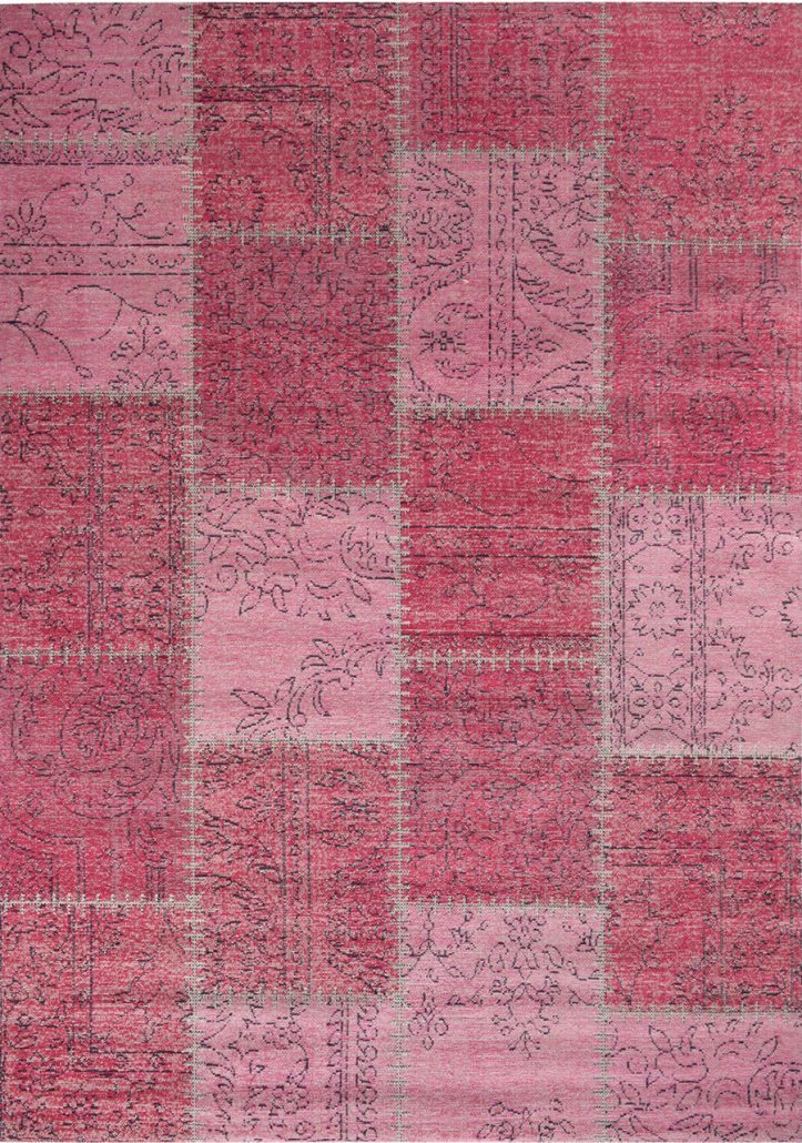 Türkmen Halı Vintage Mood 3205A Fuşya 160x230 cm Kilim