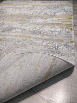 TürkmenHalı Trend 15463A Krem Sarı Modern Desenli Halı 150x230 cm