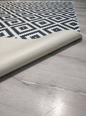 YamalıHome Style P5501 Siyah Beyaz Halı 140X200