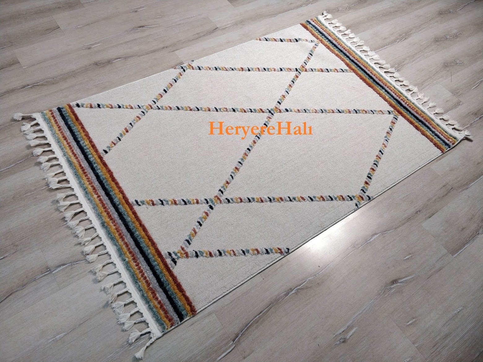 Eko Halı Terazzo TRZ04 Multy İskandinav Halı 120x180 cm