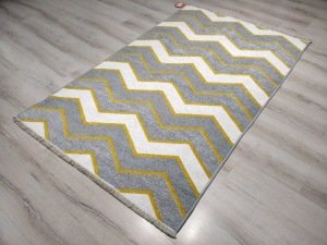 Eko Halı NoaKilim NK05 Gri Sarı Çift Taraflı Kilim 155x230 cm