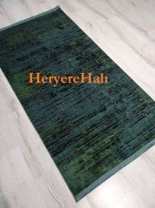 Eko Halı Sateen ST 20 GREEN XW İnce Halı 80X150 cm