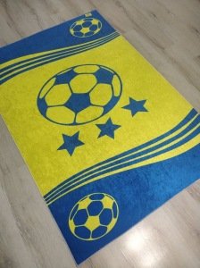 Fener Halısı 7420FB Sarı Lacivert Halı 120x180 cm