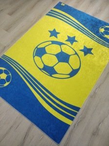 Fener Halısı 7420FB Sarı Lacivert Halı 120x180 cm