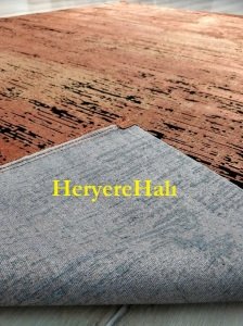 Eko Halı Sateen ST 20 Kiremit Turuncu XW İnce Halı 160X230 cm