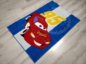 Disney Halı Çocuk Odası Halısı D144Mcqueen Araba 100x150 cm