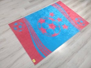 Trabzon Halısı 7423TS Bordo Mavi Halı 120x180 cm