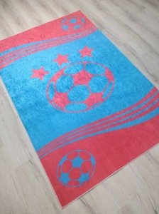Trabzon Halısı 7423TS Bordo Mavi Halı 120x180 cm