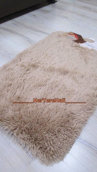 Doğuş Peluş Tavşan Tüyü Bej 3'lü Klozet Takımı