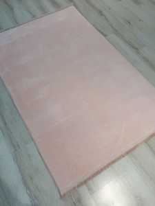 Yamalı Home Yapay Kuzu Kaymaz Taban Post Pudra 120x180 cm