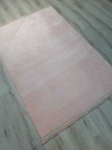 Yamalı Home Yapay Kuzu Kaymaz Taban Post Pudra 120x180 cm