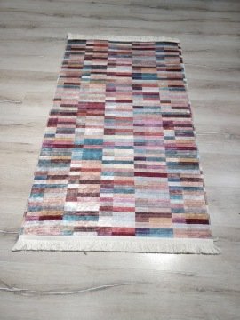 YamalıHome Style S028 Renkli Kutu 80x150 cm Baskı Kilim