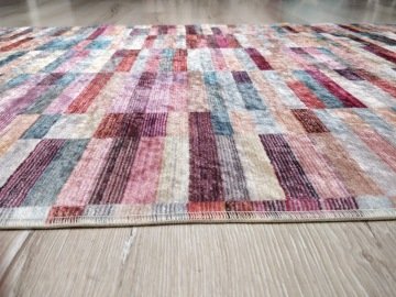 YamalıHome Style S028 Renkli Kutu 80x150 cm Baskı Kilim