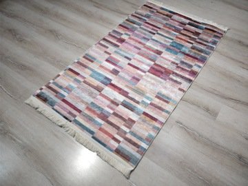 YamalıHome Style S028 Renkli Kutu 80x150 cm Baskı Kilim