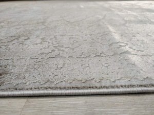 Yamalı Home Nazenin 1943 Vizon 160x230 cm Saçaklı Salon Halısı