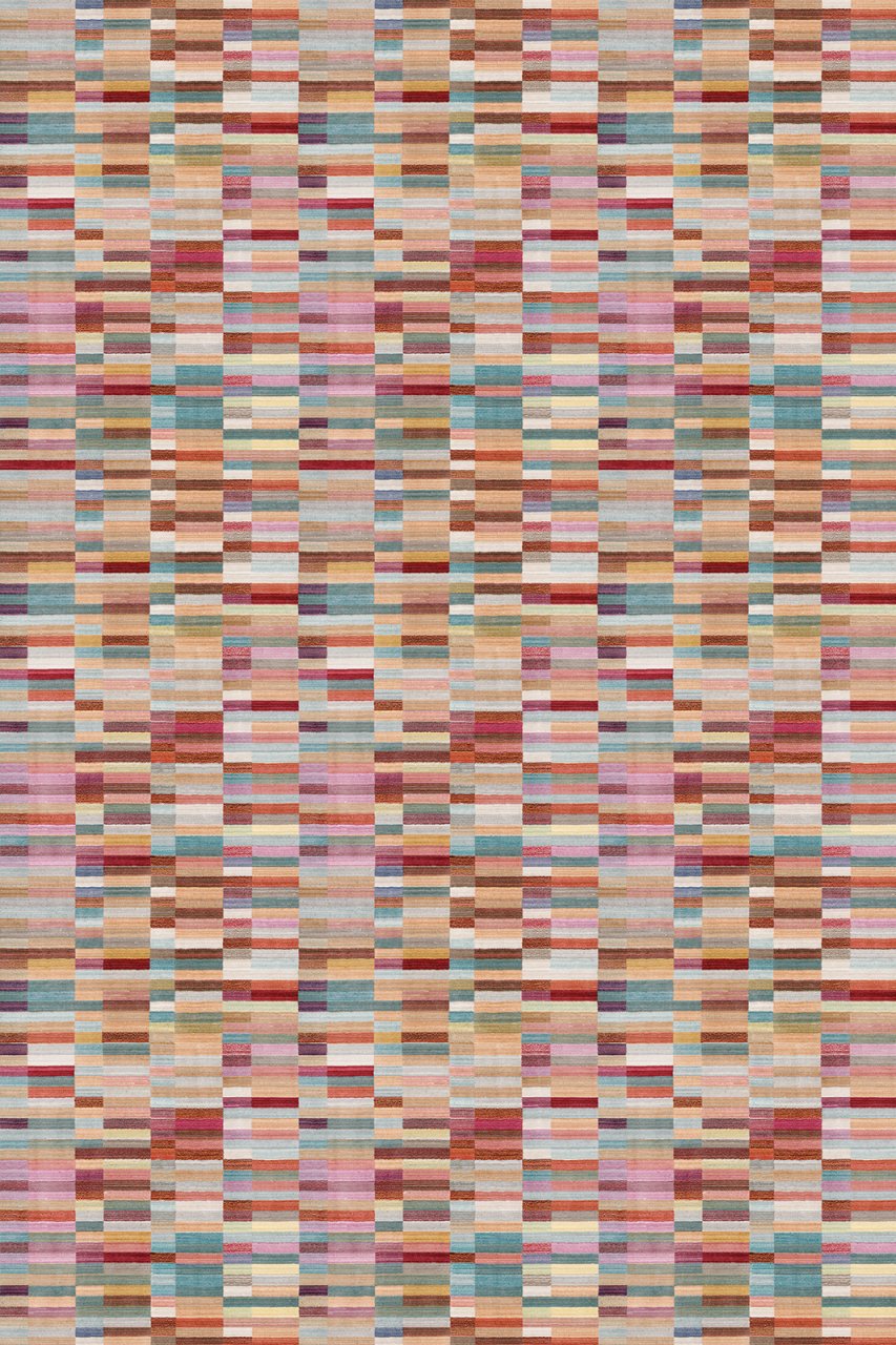 YamalıHome Style S028 Renkli Kutu 80x150 cm Baskı Kilim