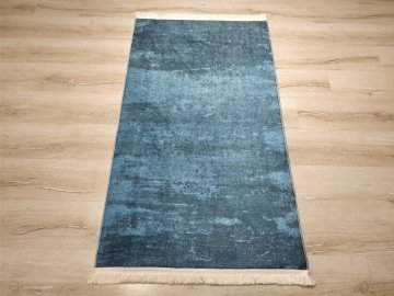 YamalıHome Style B1026 Gece Mavi 80x150 cm Baskı Kilim