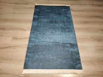 YamalıHome Style B1026 Gece Mavi 80x150 cm Baskı Kilim