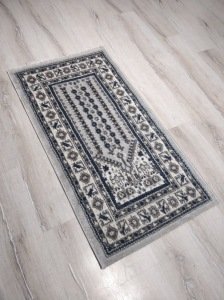 3 Adet Halı Sarayı Sihir Namazlık Seccade NM011 Gri 60x115cm