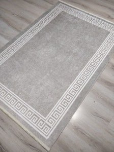 Yamalı Home Allegro 9064 Açık Gri Kilim 120x180cm