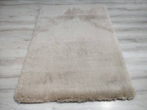 YamalıHome Tavşan Tüyü Açık Kahve  Peluş Post Halı 160x230 cm