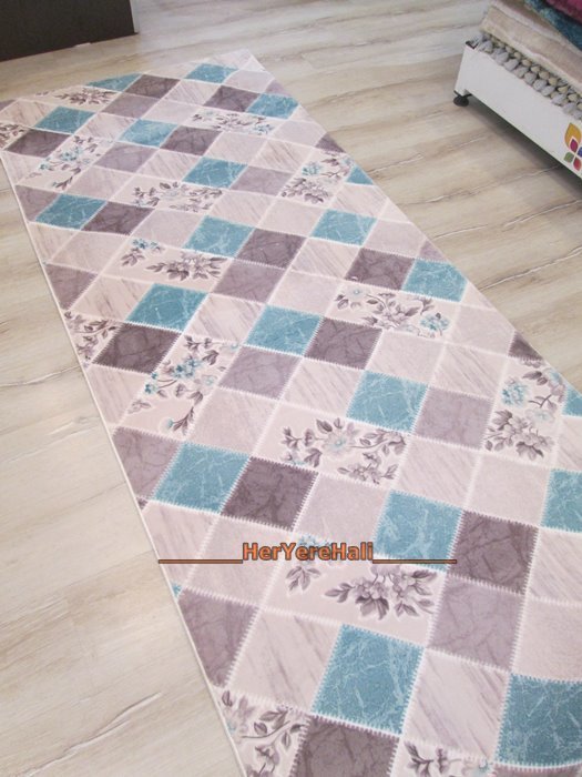 Sarar Butik Lilyum Turkuaz 80cm Kesme Yolluk