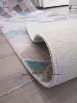 Sarar Butik Lilyum Turkuaz 80cm Kesme Yolluk
