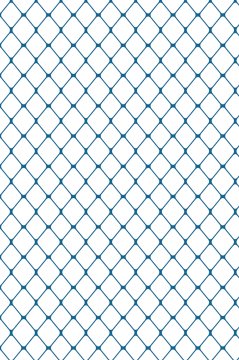 YamalıHome Style E7117 Mavi Baklava 120x180 cm Baskı Kilim