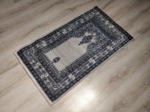 Halı Sarayı Sihir Namazlık Seccade NM012 Gri 80x125cm