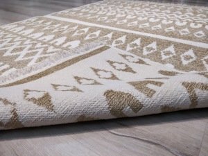 Eko Halı Mondo Kilim MD03 Bej Çift Taraflı Kilim 120x180 cm