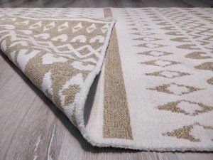 Eko Halı Mondo Kilim MD03 Bej Çift Taraflı Kilim 120x180 cm