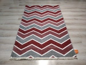 Eko Halı NoaKilim NK05 Gri Terra Çift Taraflı Kilim 115x180 cm