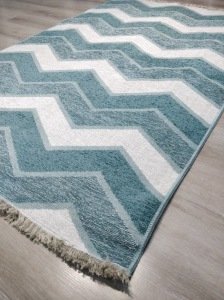 Eko Halı NoaKilim NK05 Krem Aqua Çift Taraflı Kilim 115x180 cm