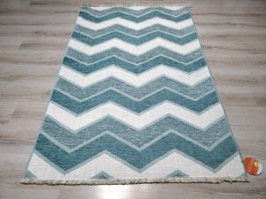 Eko Halı NoaKilim NK05 Krem Aqua Çift Taraflı Kilim 115x180 cm