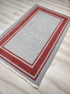 Eko Halı NoaKilim NK06 Gri Terra Çift Taraflı Kilim 115x180 cm