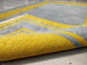 Eko Halı NoaKilim NK06 Gri Sarı Çift Taraflı Kilim 115x180 cm
