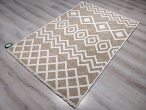 Eko Halı Mondo Kilim MD01 Bej Çift Taraflı Kilim 120x180 cm