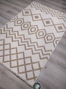 Eko Halı Mondo Kilim MD01 Bej Çift Taraflı Kilim 120x180 cm