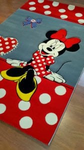 Disney Çocuk Odası Halısı 522Minnie Büyük Boy 150x230 cm