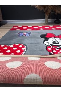 Disney Çocuk Odası Halısı 522Minnie Büyük Boy 150x230 cm