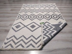 Eko Halı Mondo Kilim MD01 Silver Çift Taraflı Kilim 120x180 cm