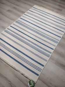 Eko Halı Mondo Kilim MD02 Mavi Çift Taraflı Kilim 120x180 cm