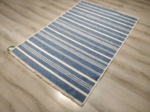 Eko Halı Mondo Kilim MD02 Mavi Çift Taraflı Kilim 120x180 cm