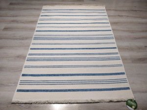 Eko Halı Mondo Kilim MD02 Mavi Çift Taraflı Kilim 120x180 cm