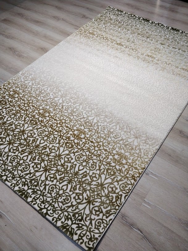 Halı Sarayı Tyro 12845 Yeşil 150x230 cm Salon Halısı