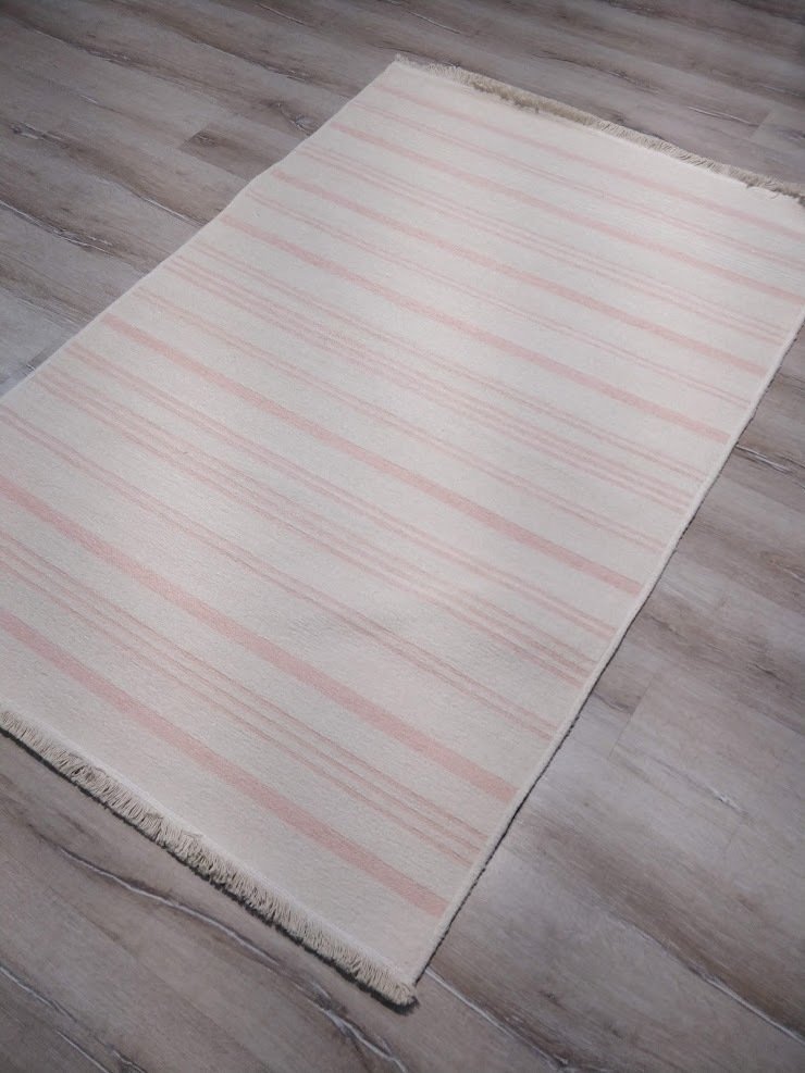 Eko Halı Mondo Kilim MD02 Soft Pembe Çift Taraflı Kilim 120x180 cm
