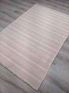 Eko Halı Mondo Kilim MD02 Soft Pembe Çift Taraflı Kilim 120x180 cm