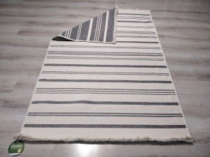 Eko Halı Mondo Kilim MD02 Silver Çift Taraflı Kilim 120x180 cm