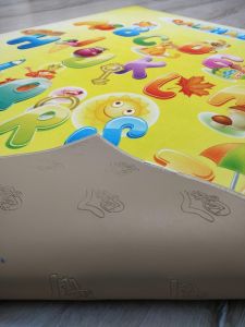Doğuş 3Boyutlu Halı 3D-916ABC Harfli Alfabe 140x200 cm Çocuk Halısı